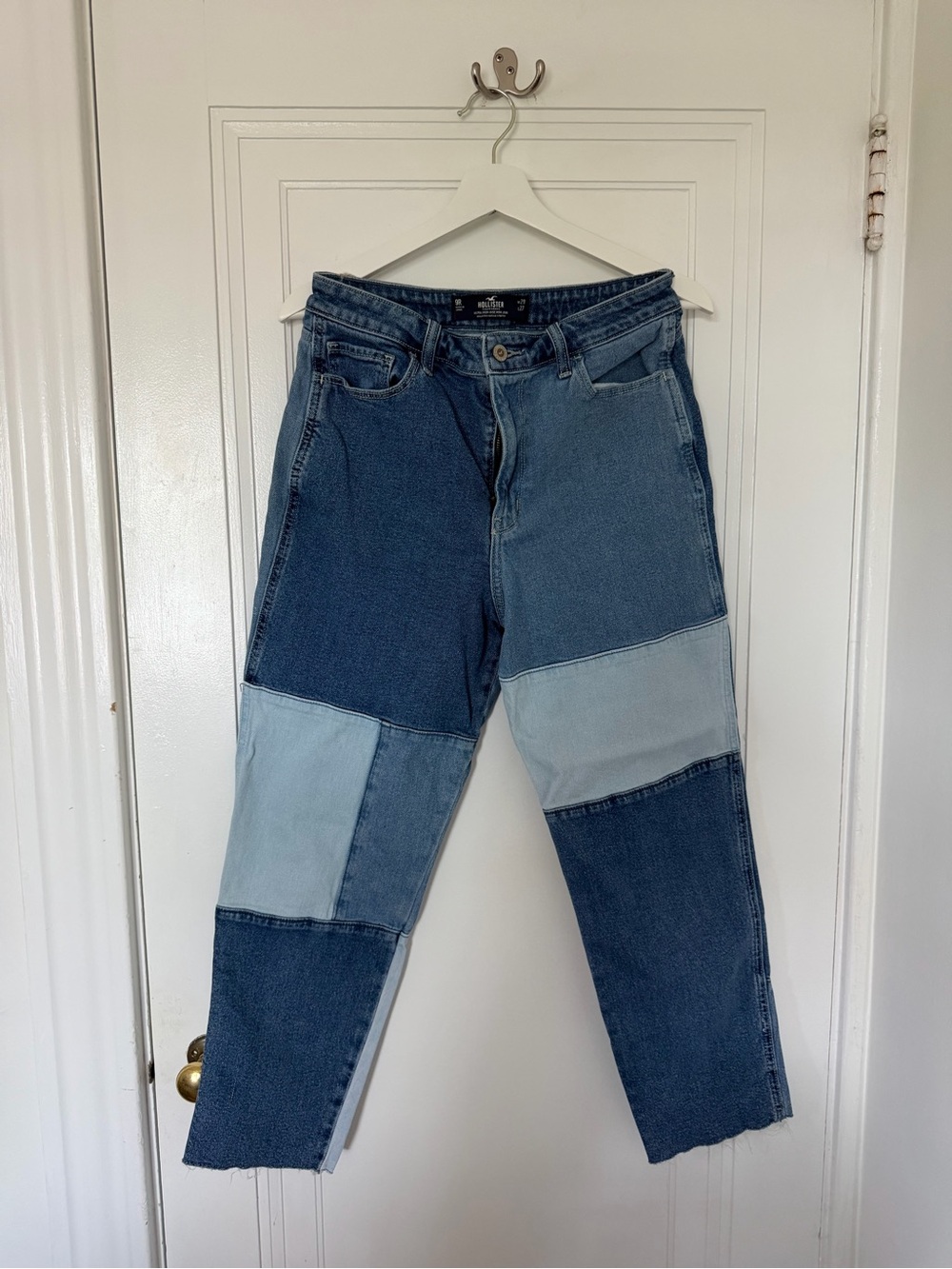 Hollister patchwork denim